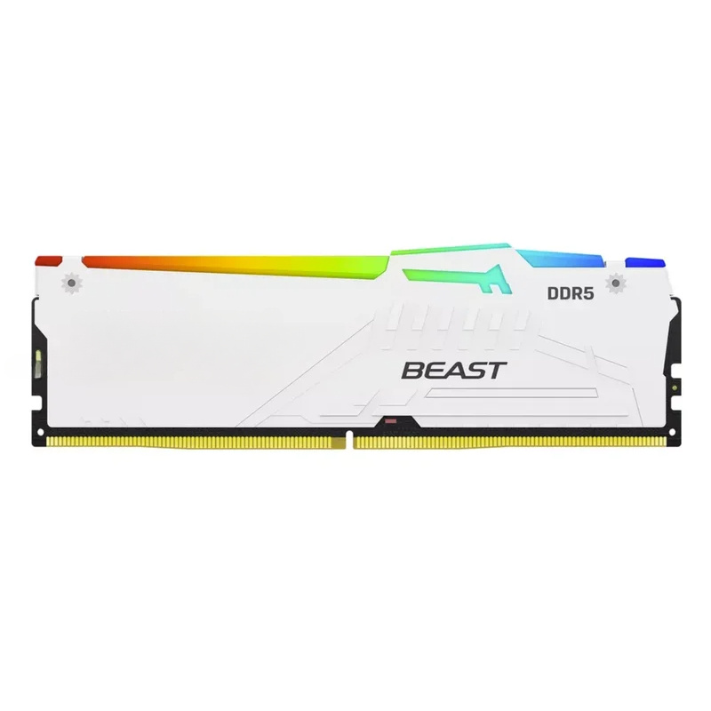 64Gb Ddr5 6000Mhz Cl30 2X32Gb Desktop - Оперативная память Kingston FURY White RGB