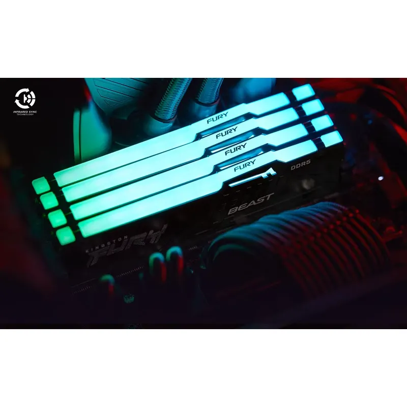 Kingston FURY White RGB 32ГБ ( – обзор и цена 64Gb Ddr5 6000Mhz Cl30 2X32Gb Desktop